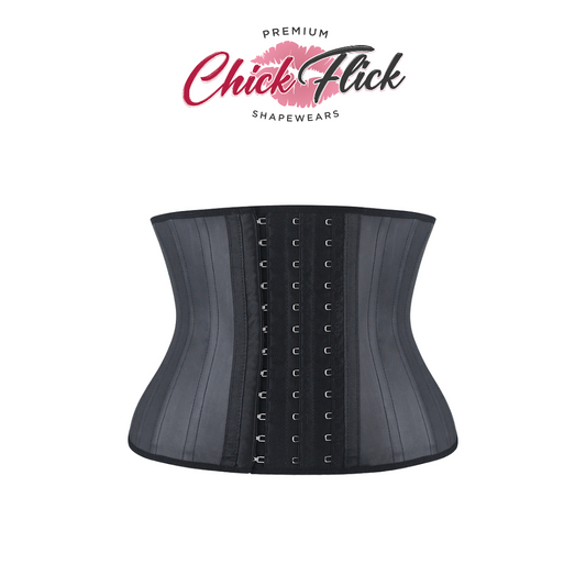 Extra Strong Compression PETITE Waist Trainer in Black