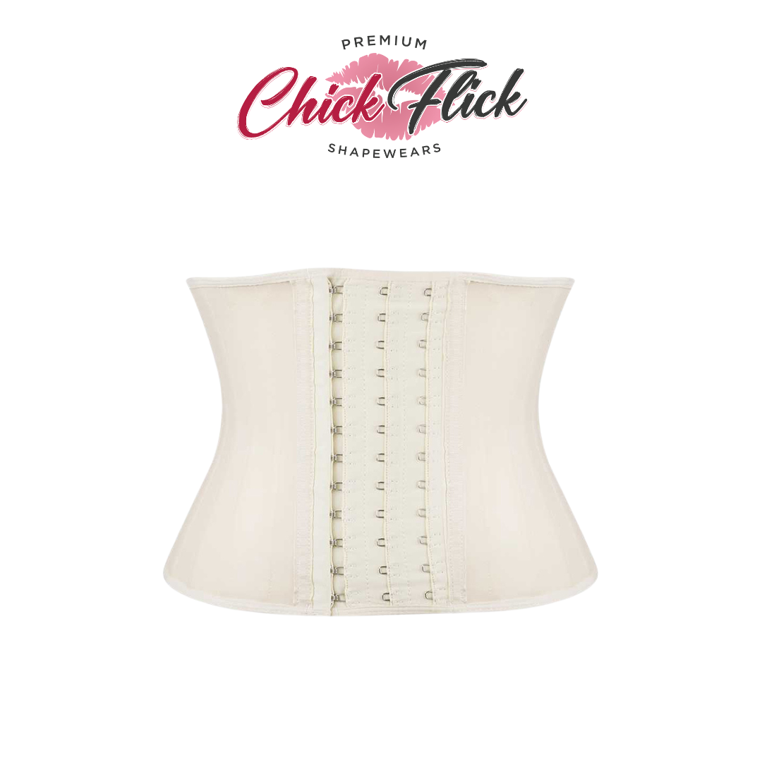 Extra Strong Compression PETITE Waist Trainer in Cream