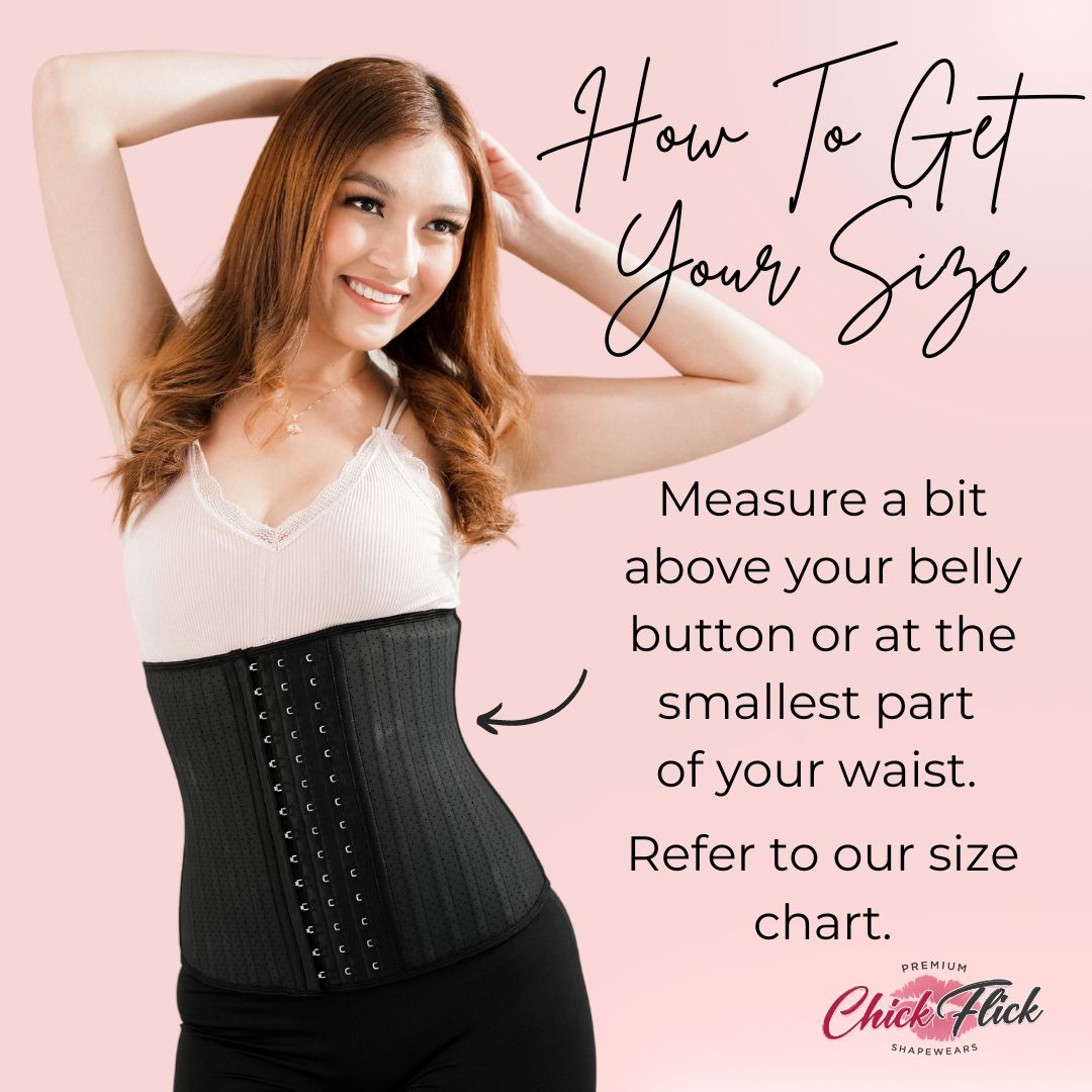 High Compression Vest Waist Trainer in Black