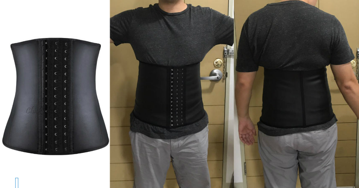 Men's 7-Boned Latex Waist Trainer